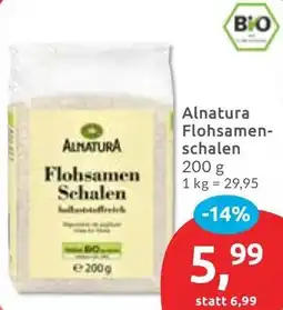 Budni Alnatura Flohsamenschalen Angebot