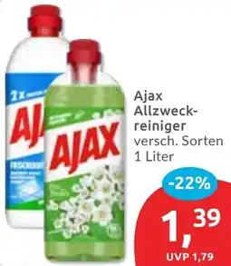 Budni Ajax Allzweckreiniger Angebot