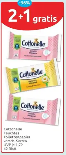 Budni Cottonelle Feuchtes Toilettenpapier Angebot