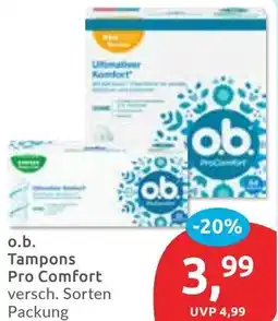 Budni o.b. Tampons Pro Comfort Angebot