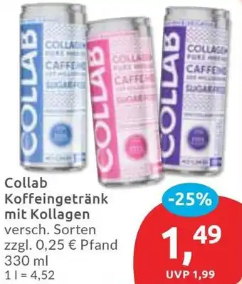 Budni Collab Koffeingetränk mit Kollagen Angebot