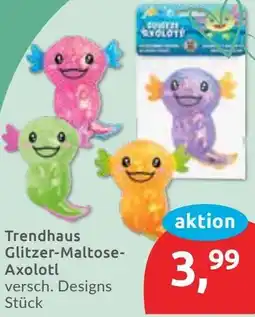 Budni Trendhaus Glitzer-Maltose Axolotl Angebot