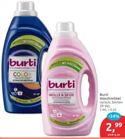 Budni Burti Waschmittel Angebot