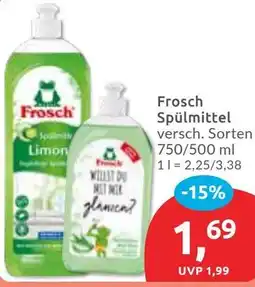 Budni Frosch Spülmittel Angebot