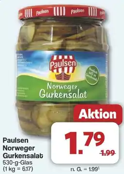 Famila Nord West Paulsen Norweger Gurkensalat Angebot