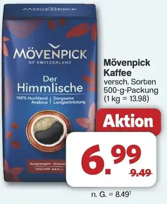 Famila Nord West Mövenpick Kaffee Angebot