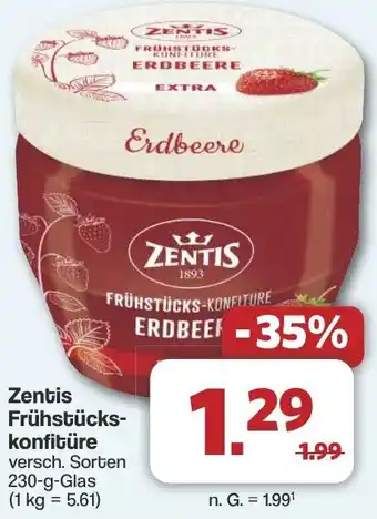 Famila Nord West Zentis Frühstückskonfitüre Angebot