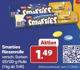 Famila Nord West Smarties Riesenrolle Angebot