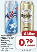 Famila Nord West Warsteiner Pilsener oder Karlsberg Mixery Angebot