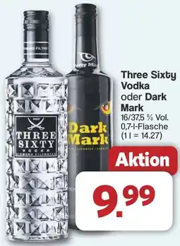 Famila Nord West Three Sixty Vodka oder Dark Mark Angebot