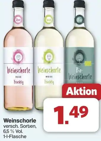 Famila Nord West Weinschorle Angebot