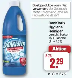Famila Nord West DanKlorix Hygiene Reiniger Angebot