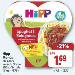 Famila Nord West Hipp Menüs Angebot