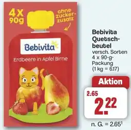 Famila Nord West Bebivita Quetschbeutel Angebot