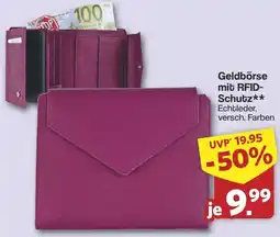 Famila Nord West Geldbörse mit RFID Schutz Angebot