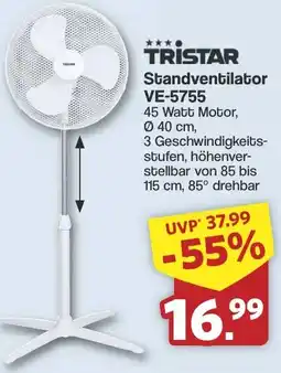 Famila Nord West TRISTAR Standventilator VE-5755 Angebot