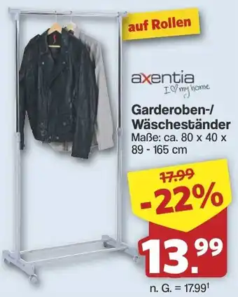 Famila Nord West Axentia Garderoben-/ Wäscheständer Angebot
