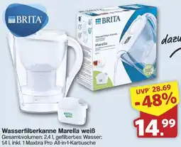 Famila Nord West BRITA Wasserfilterkanne Marella weiß Angebot