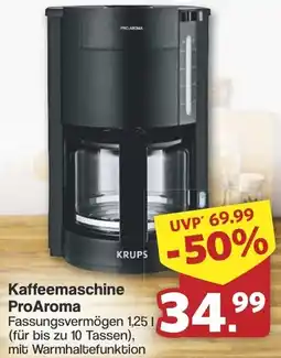 Famila Nord West KRUPS Kaffeemaschine ProAroma Angebot