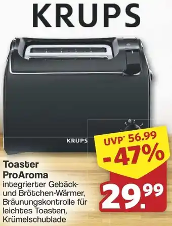 Famila Nord West KRUPS Toaster ProAroma Angebot