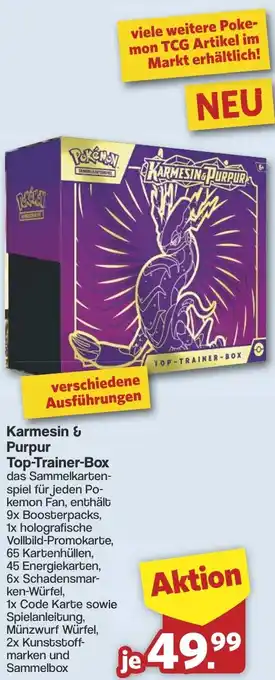 Famila Nord West Karmesin & Purpur Top-Trainer-Box Angebot