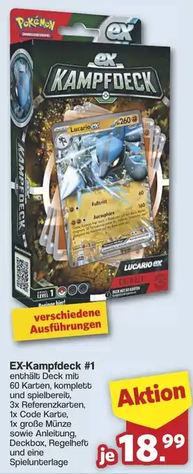 Famila Nord West EX-Kampfdeck #1 Angebot