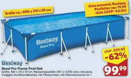 Famila Nord West Bestway Steel Pro Frame Pool-Set Angebot