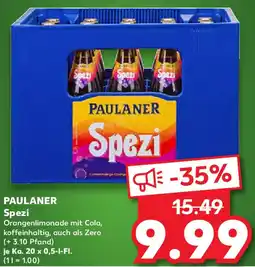 Kaufland PAULANER Spezi Angebot