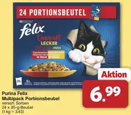 Famila Nord West Purina Felix Multipack Portionsbeutel Angebot