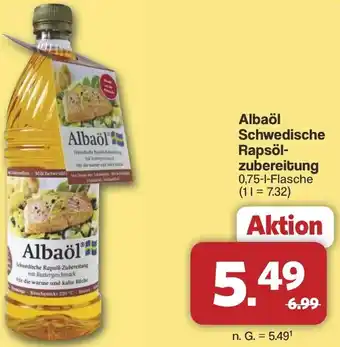 Famila Nord West Albaöl Schwedische Rapsölzubereitung Angebot