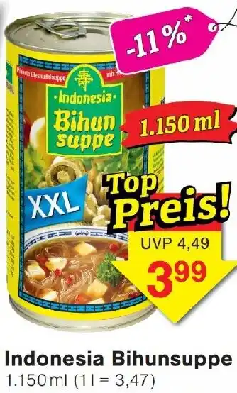 Wiglo Wunderland Indonesia Bihunsuppe Angebot