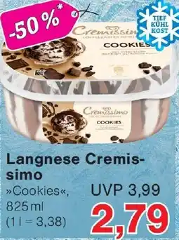 Wiglo Wunderland Langnese Cremissimo Angebot