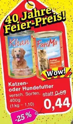 Wiglo Wunderland Katzen- oder Hundefutter Angebot