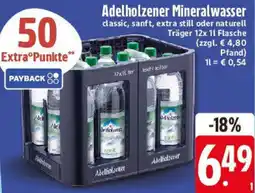 Edeka Adelholzener Mineralwasser Angebot