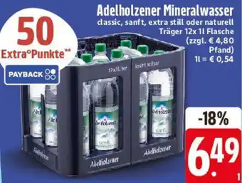 Edeka Adelholzener Mineralwasser Angebot