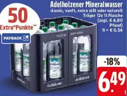 E-Center Adelholzener Mineralwasser Angebot