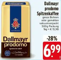 E-Center Dallmayr prodomo Spitzenkaffee Angebot
