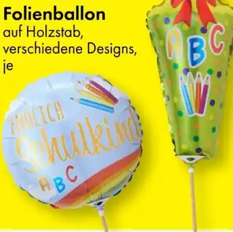 TEDi Folienballon Angebot