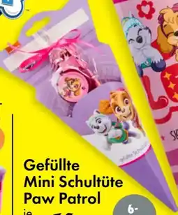 TEDi Gefüllte Mini Schultüte Paw Patrol Angebot