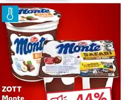 Kaufland Zott Monte Milchcreme Angebot