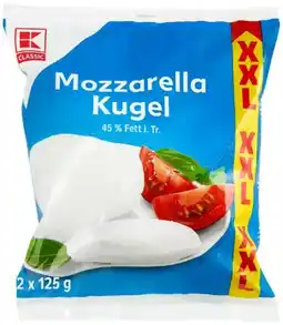 Kaufland Cucina Nobile Mozzarella Classic XXL Angebot