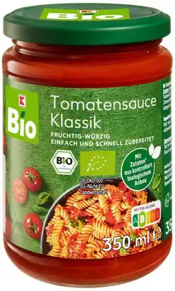 Kaufland K-Bio Bio Tomatensauce Angebot