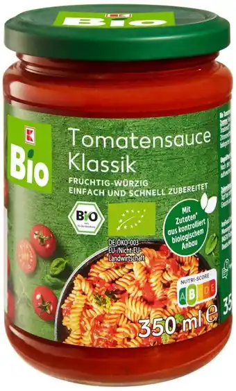 Kaufland K-Bio Bio Tomatensauce Angebot
