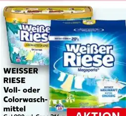 Kaufland Weißer Riese Vollwaschmittel Angebot