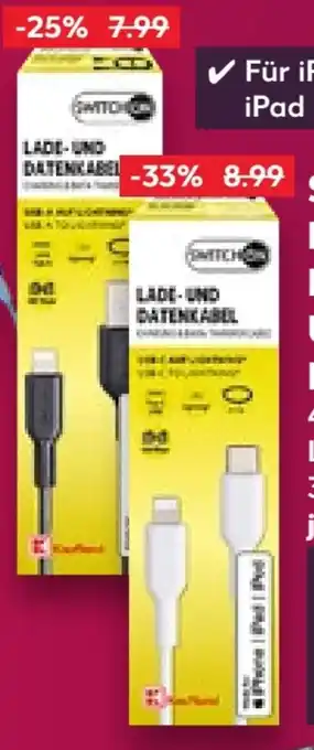 Kaufland Switch On Lade- und Datenkabel Angebot