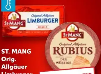 Kaufland St. Mang Original Allgäuer Limburger Angebot