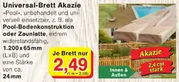 Wiglo Wunderland Universal-Brett Akazie Angebot