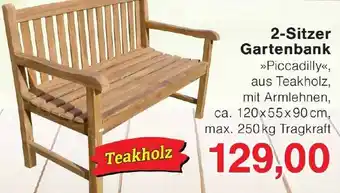 Wiglo Wunderland 2-Sitzer Gartenbank Angebot