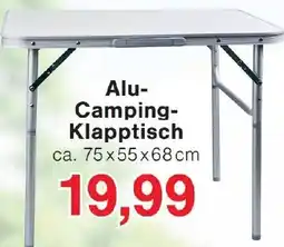 Wiglo Wunderland Alu Camping Klapptisch Angebot