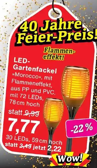 Wiglo Wunderland LED Gartenfackel Angebot